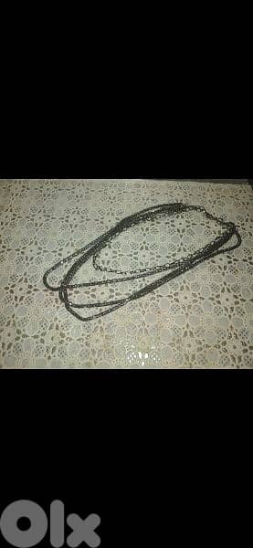 necklace 4 layers grey chain necklace1=7$ or 3= 15$ 2