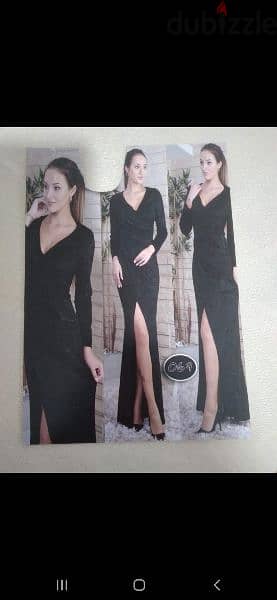 dress mokhmal tawill fat7a 3a janab s to xxL terke 1