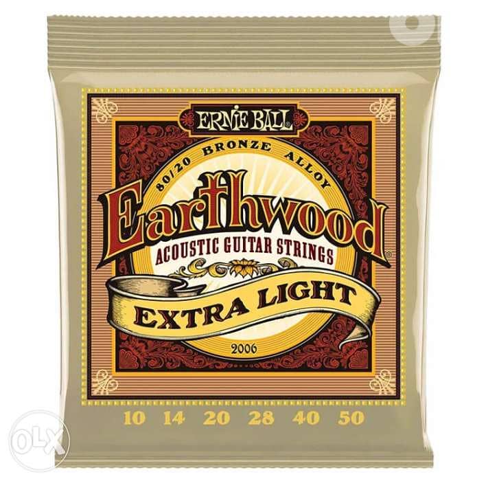acoustic guitar strings اوتار غيتار حديد 1