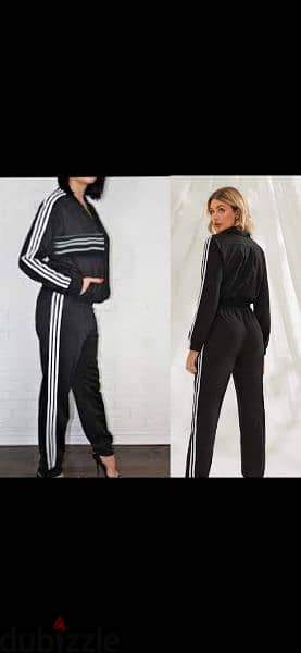 jogging set white stripes s to xxL terke 0
