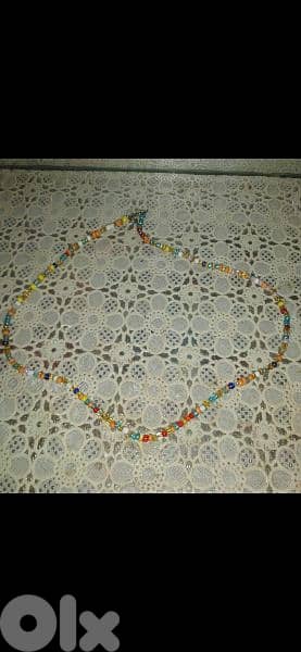 necklace 3a2ed multicoloured kharaz 1=7$ or 3= 15$ 2