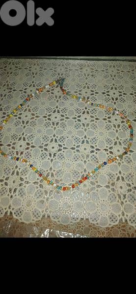 necklace 3a2ed multicoloured kharaz 1=7$ or 3= 15$ 3