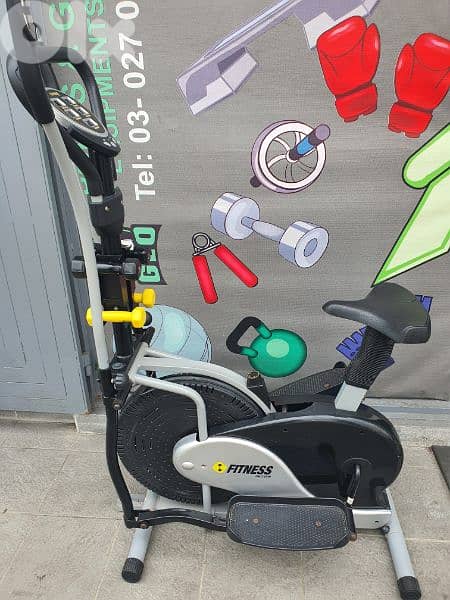 4 in1 cardio Elleptical and Bike & dumbells & waist trainer 03027072 0
