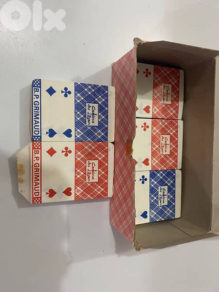 antique set of 5 vintage casino Liban deck cards 2