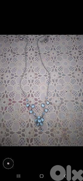 necklace blue sky necklace high quality vintage 4