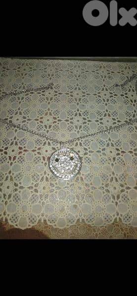 necklace strass with chain 9