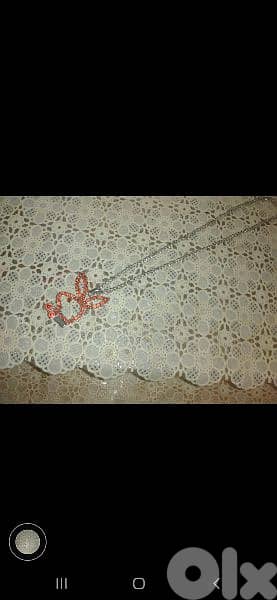 necklace strass with chain 12