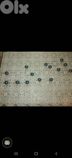 necklace emerald big pearl necklace 3