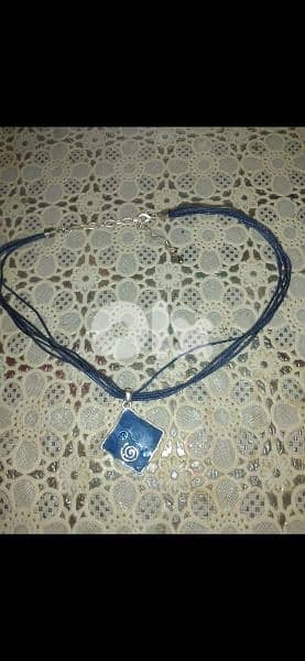 necklace royal blue necklace 2