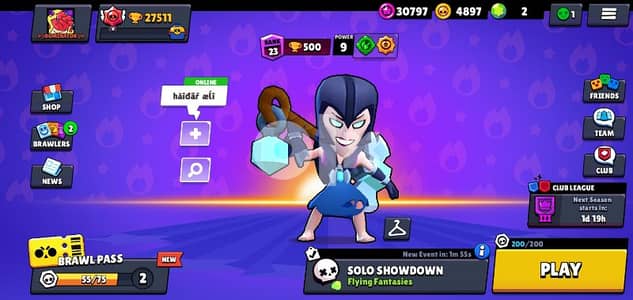 brawl stars account