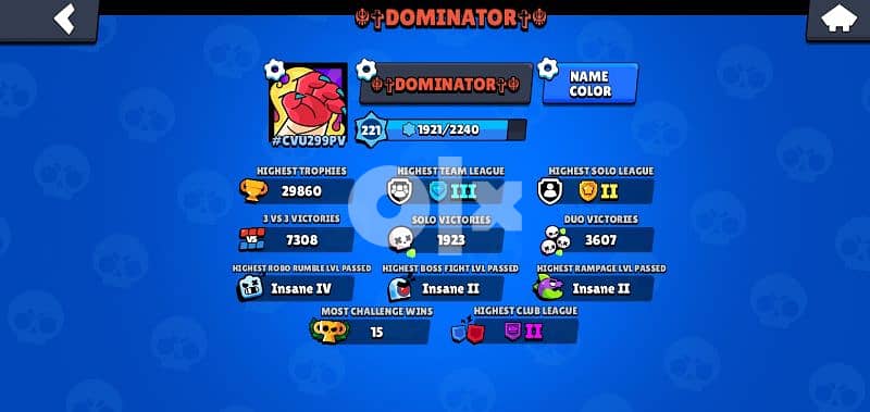 brawl stars account 3