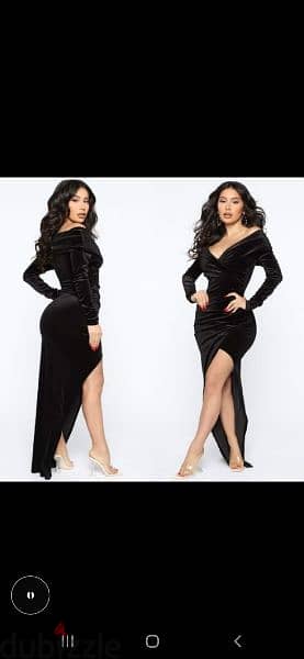 dress tawil min jeha w assir min jeha s to xxL 0