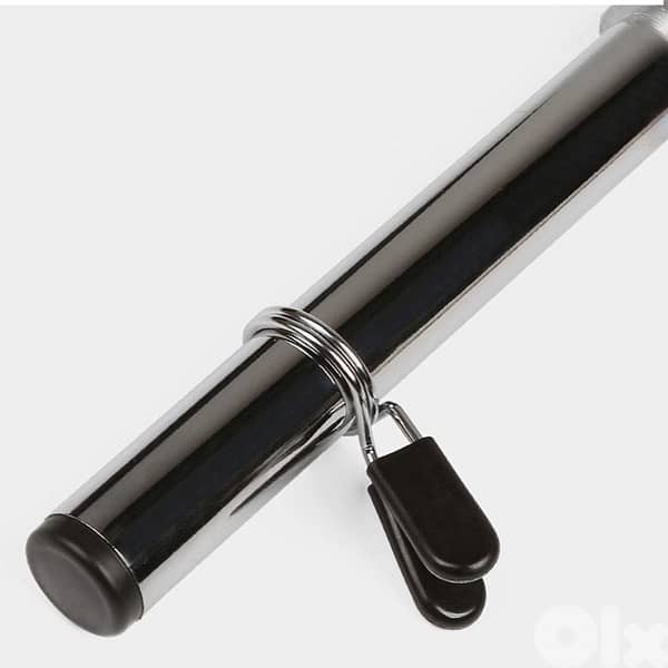 20kg Standard Rubber Coloured Barbell 2