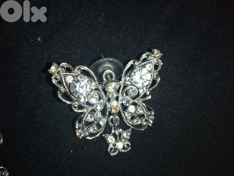 earrings butterflies swarovski original 2