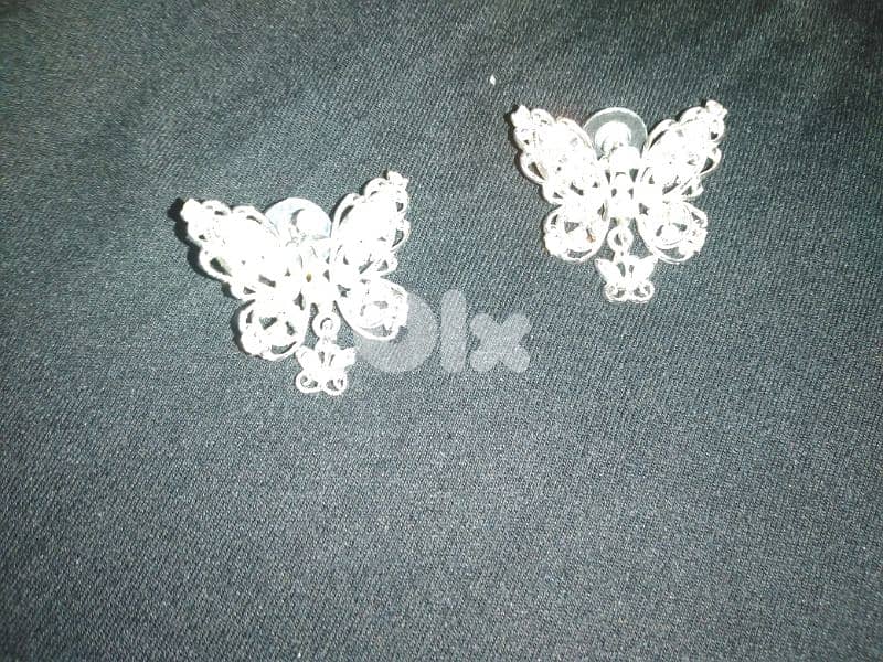 earrings butterflies swarovski original 4