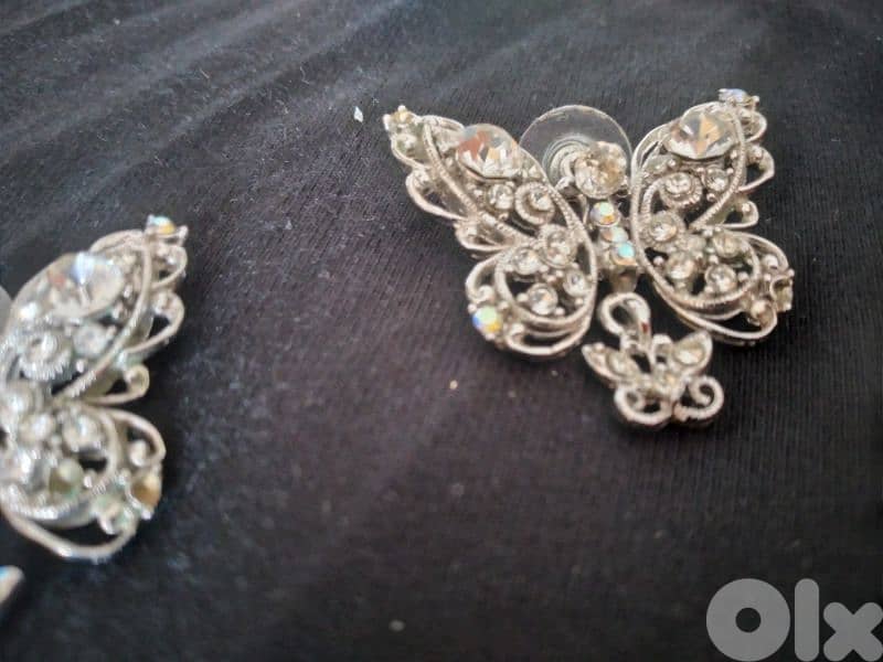 earrings butterflies swarovski original 11