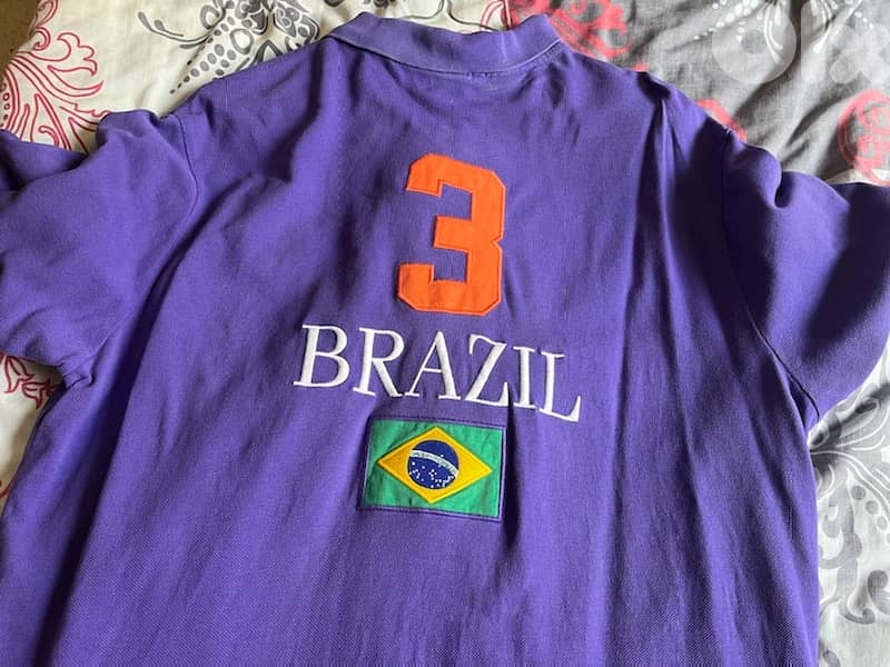 ralph lauren purple polo brasil authentic limited edition for 20 USD 3