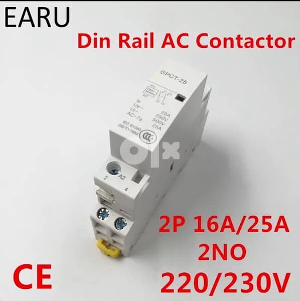 Contactor 16/25 amps 0