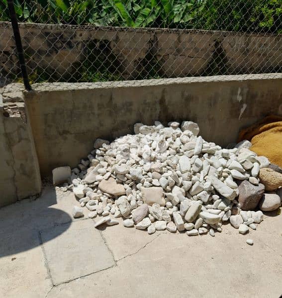 بحص حجارة للديكور 1