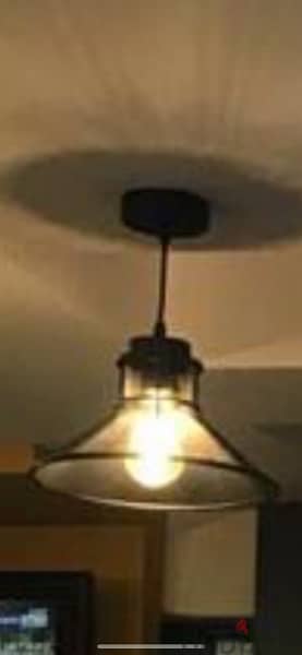 Suspended Lighting with lamp 2