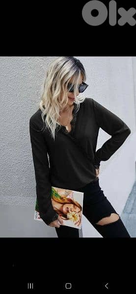 blouze faux rap s to xxL  1=7$ or 3= 15$ 1