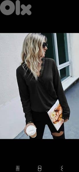 blouze faux rap s to xxL  1=7$ or 3= 15$ 3