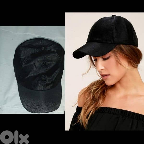 satin cap hat 0