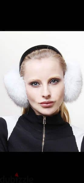 white or black cover for ears fur 4