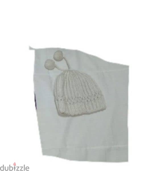 wool hat beige with shiny colour 1=7$ or 3= 15$ 3