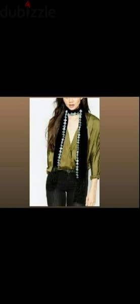 scarf wook black with silver sequin  1=7$ or 3=15$ 3