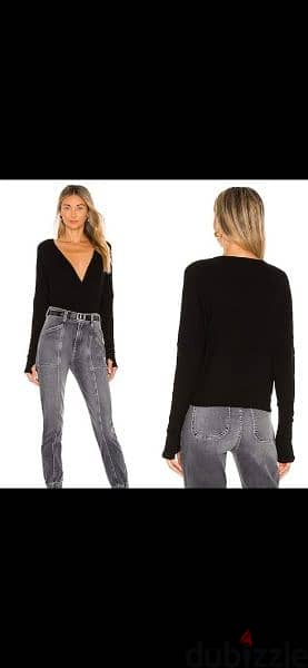 top souf ne3em terke wrap top black s to xxL 1=7$ or 3= 15$ 0