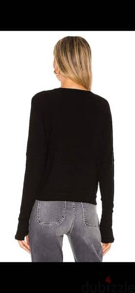 top souf ne3em terke wrap top black s to xxL 1=7$ or 3= 15$ 2