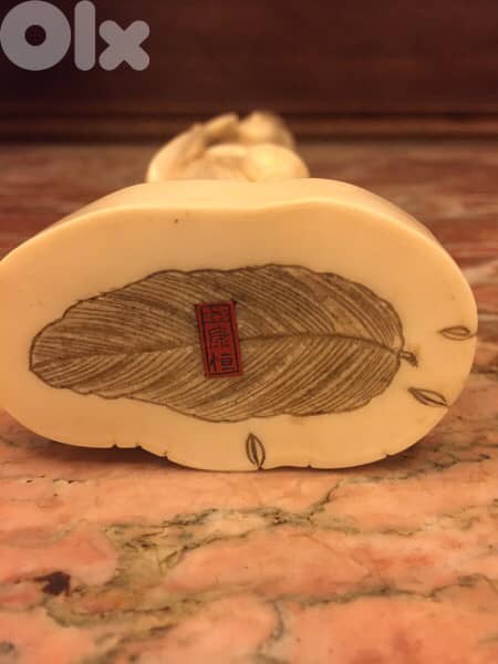 beautiful japanese meij era staue signed by artist 1