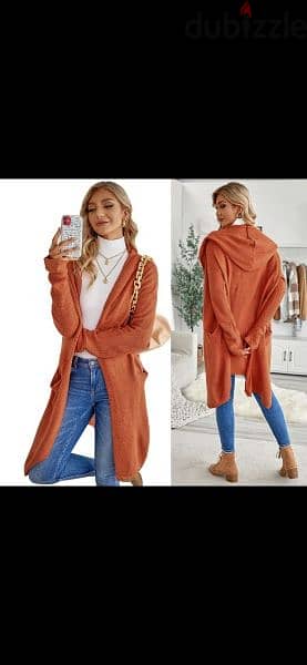 orange dark long sweater s to xxL 0