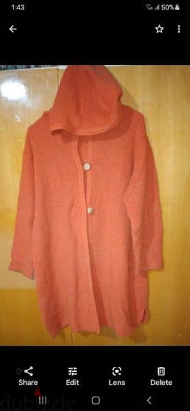 orange dark long sweater s to xxL 4