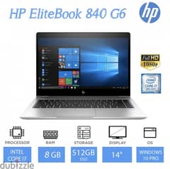 Hp elitebook 840 G6 i7-gen 8th 16gb ram 512 gb SSD the perfect laptop 0