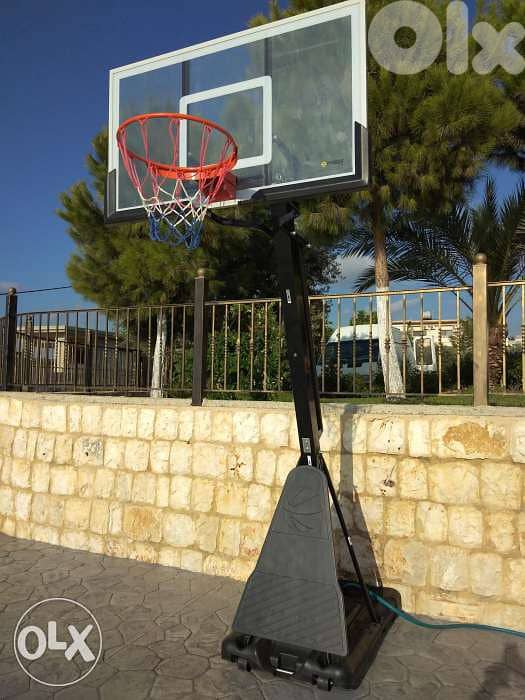 Now 480$ before 600$ movable hoop basketball stand 0