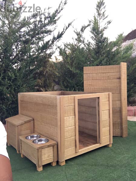 2 in 1  Double House  for 2 Big Dogs 8