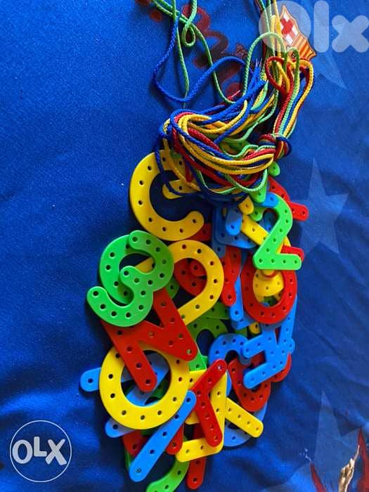 lettres et nombres jeux éducatifs 1