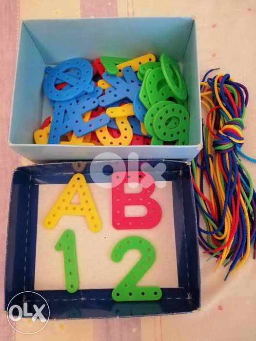 lettres et nombres jeux éducatifs 2