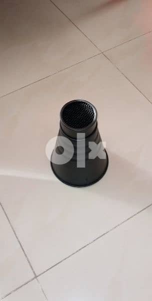 snoot with grid for bowenz studio flash