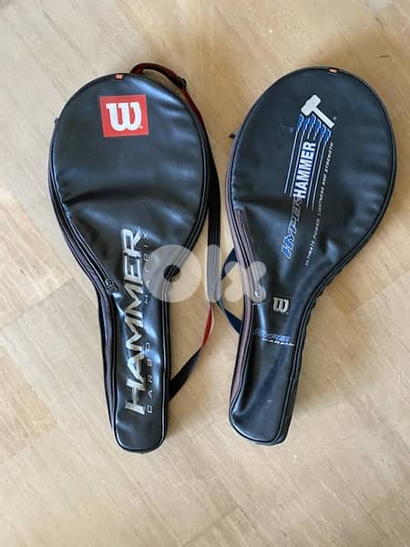 2 raquettes de tennis super légères (wilson Harmon Carbon) 8