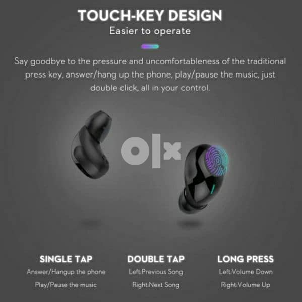 bokman T7  BLUETOOTH Earphones Waterproof Noise Cancelling/4$ delivery 2