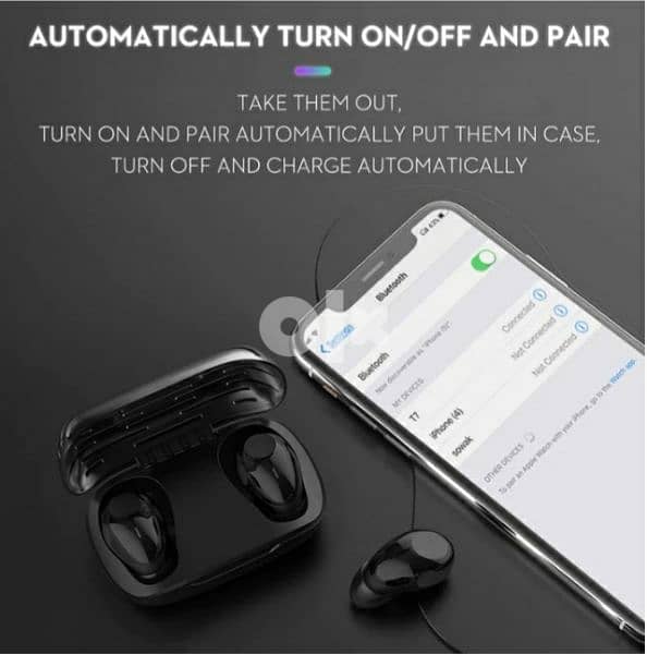 bokman T7  BLUETOOTH Earphones Waterproof Noise Cancelling/4$ delivery 4