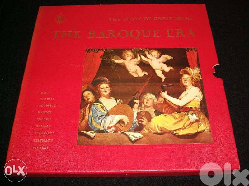Story Of Great Music, The Baroque Era - 4 x Classical Vinyl LP Box Set 0