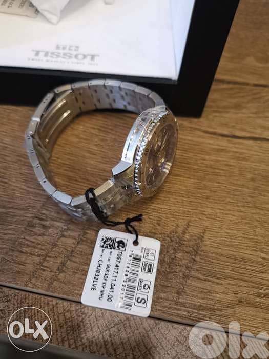 Tissot Men's PRS 200 Blue Chronograph Dial Watch 3