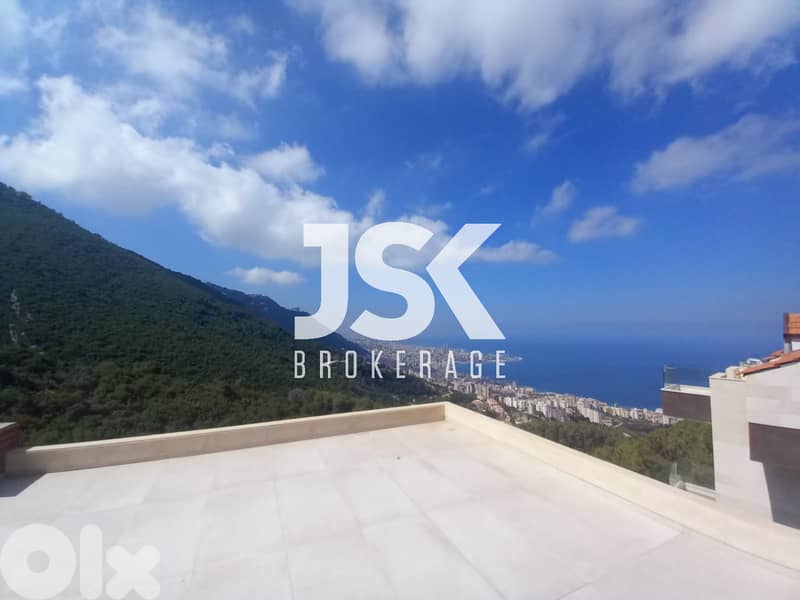 L09796- Amazing Villa for Sale in Chnaniir overlooking Jounieh 0