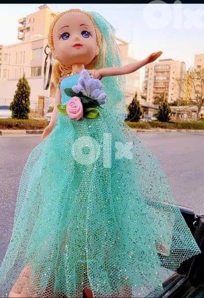 Barbie doll keychain 1
