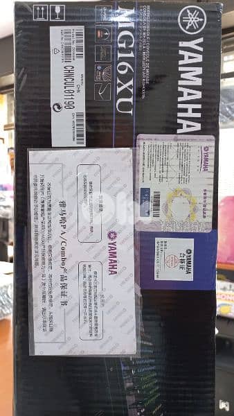 mixer yamaha 16ch new in box 1