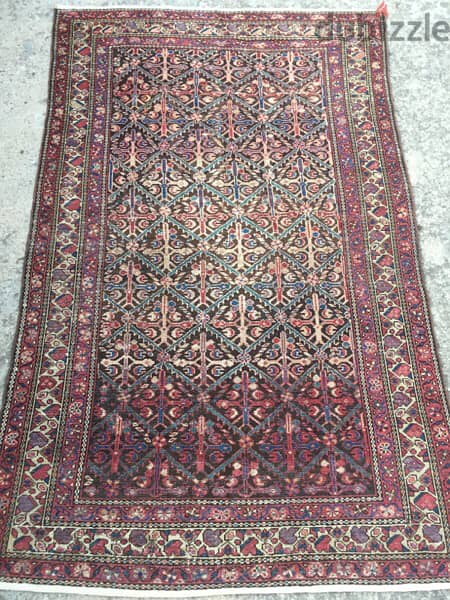 سجادعجمي. Persian Carpet. Hand made. Antique. انتيك 4